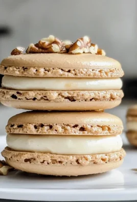 Ahorn-Pekannuss Macarons für den Herbstgenuss