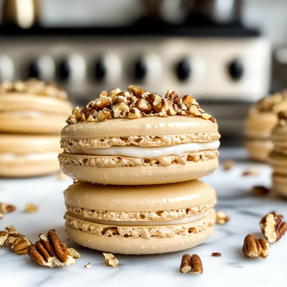 Ahorn-Pekannuss Macarons für den Herbstgenuss – Schritt 1