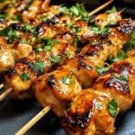 Bang Bang Hähnchen Spieße - Süß und Scharf genießen