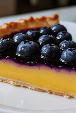 Blaubeere–Zitronencreme Tart für den perfekten Genuss