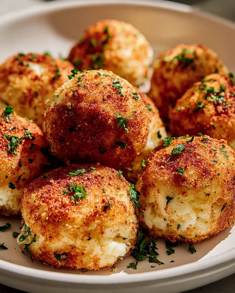 Blumenkohl Mozzarella Bällchen – Leckeres vegetarisches Rezept!