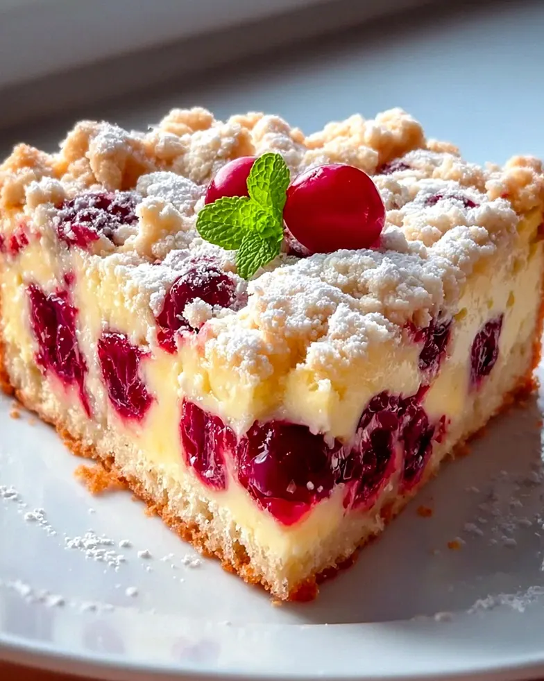 cherry juice Extractkuchen mit Streuseln und Vanillepudding genießen – Schritt 2