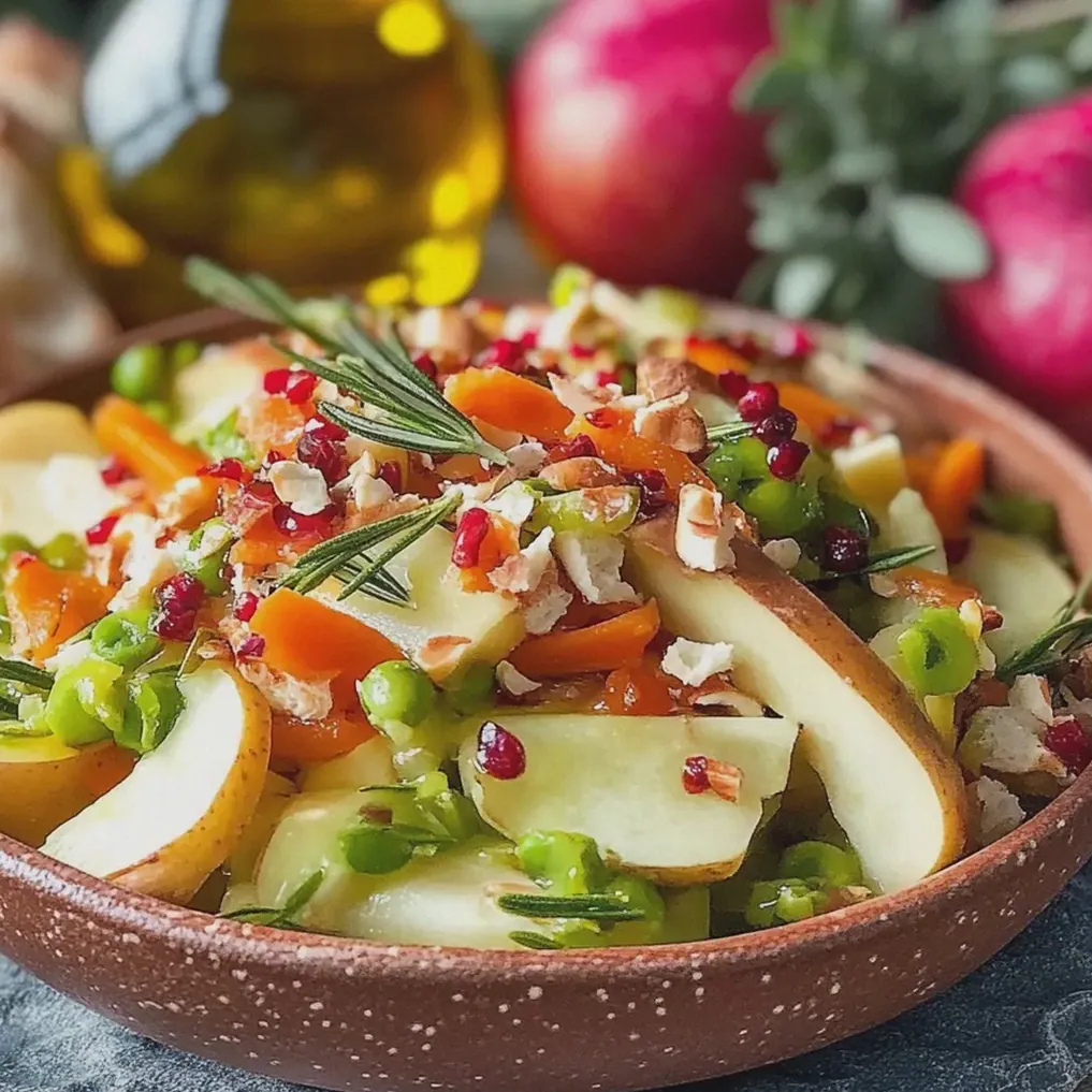 Chinakohl Salat mit Äpfeln und Walnüssen – Schritt 1
