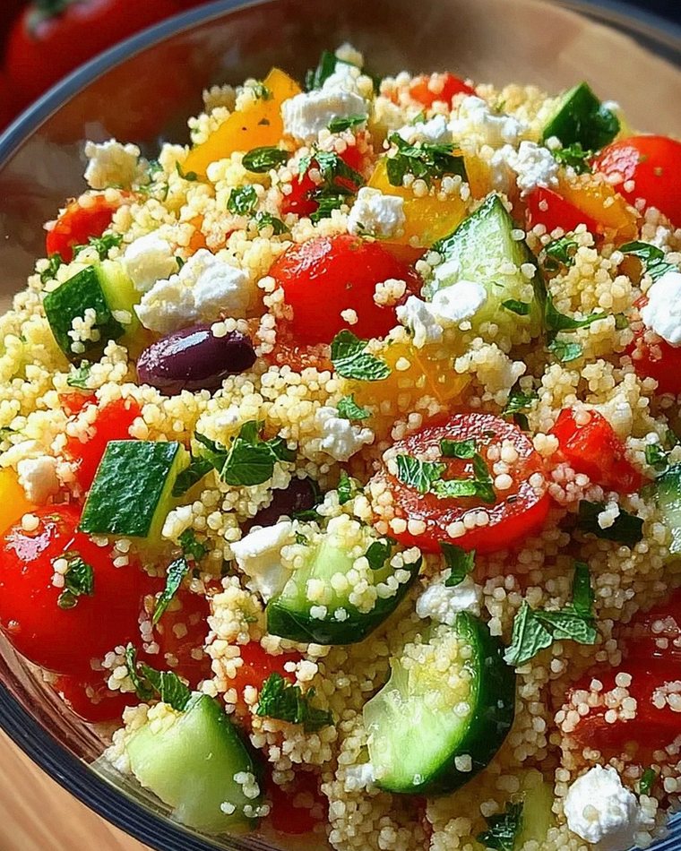 Couscous-Salat mit Feta – Schritt 2