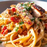 Cremige Cajun Hähnchen Pasta: Würzig, Schnell & Lecker!