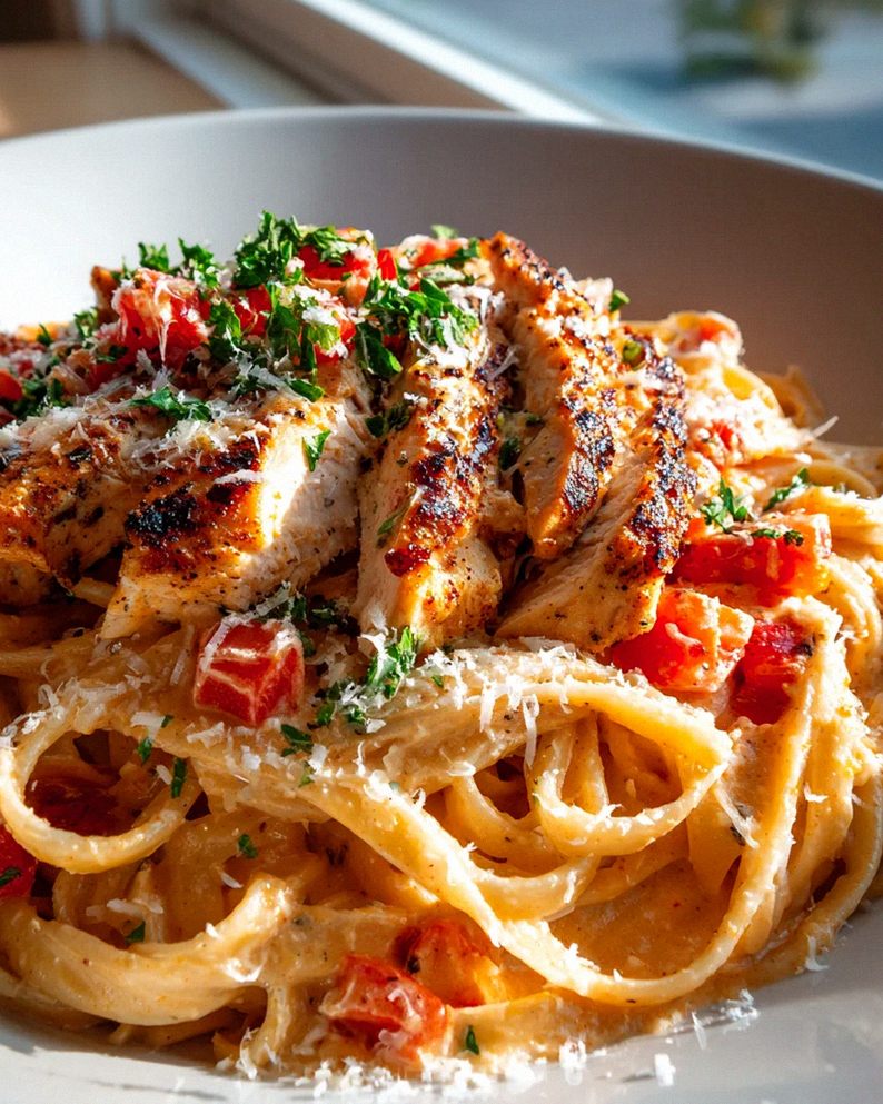 Cremige Cajun Hähnchen Pasta: Würzig, Schnell & Lecker! – Schritt 2