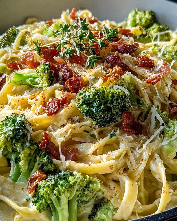Cremige Pastapfanne mit Brokkoli & Rindfleisch – Schnell! – Schritt 1