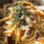 Cremige Salsiccia-Carbonara