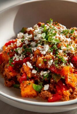 Cremige Süßkartoffel Hackfleisch Pfanne – Dein Lieblingsgericht!