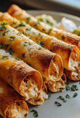 Crispy Chicken Taquitos: Knusprige Leckerbissen für jeden Anlass!