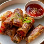 Crispy Frühlingsrollen aus dem Airfryer – Knuspriger Genuss!