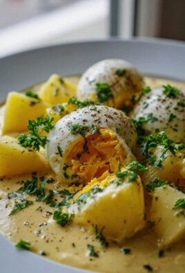 Eier in Senfsauce mit Kartoffeln – Ein einfaches Genussrezept!