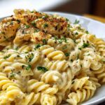 Einfache Cremige Knoblauch Parmesan Pasta – Blitzschnell & Lecker!