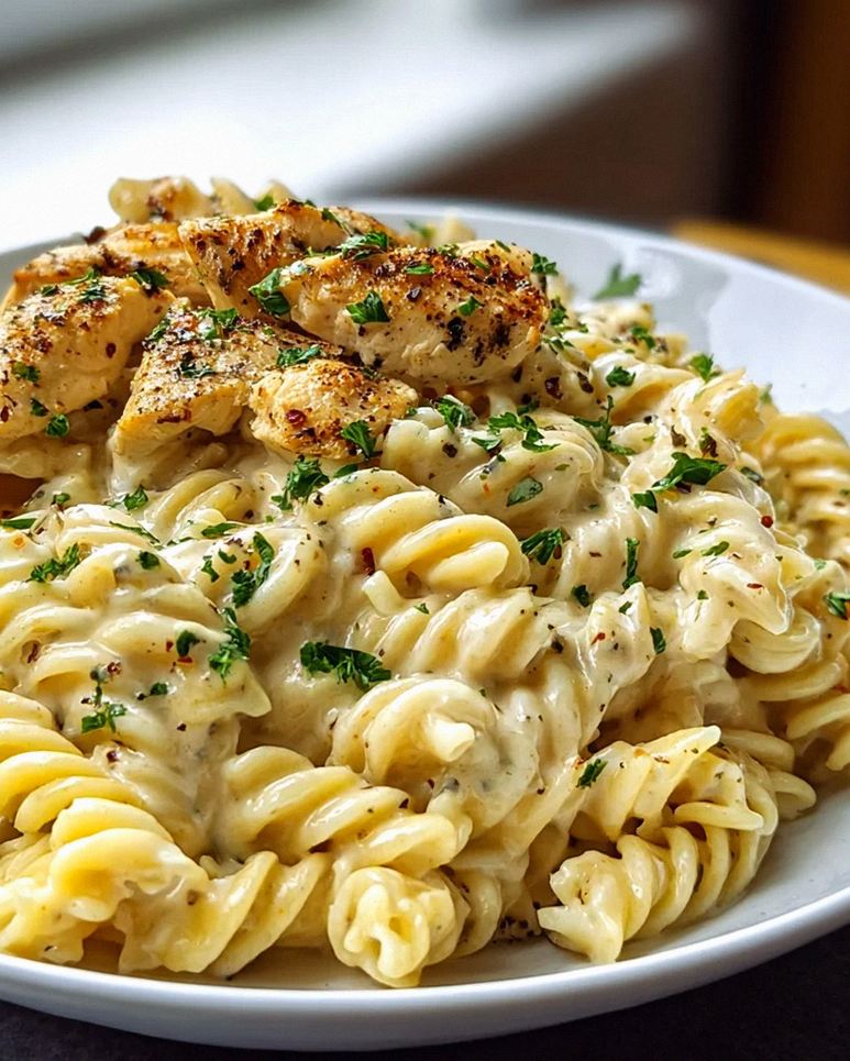 Einfache Cremige Knoblauch Parmesan Pasta – Blitzschnell & Lecker!