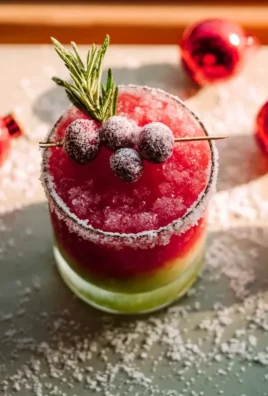 Festlicher Frosted Mistletoe Punsch – Einfach & Alkoholfrei