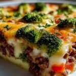 Fitness Auflauf mit Brokkoli und Hackfleisch – gesund & lecker!