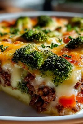 Fitness Auflauf mit Brokkoli und Hackfleisch – gesund & lecker!