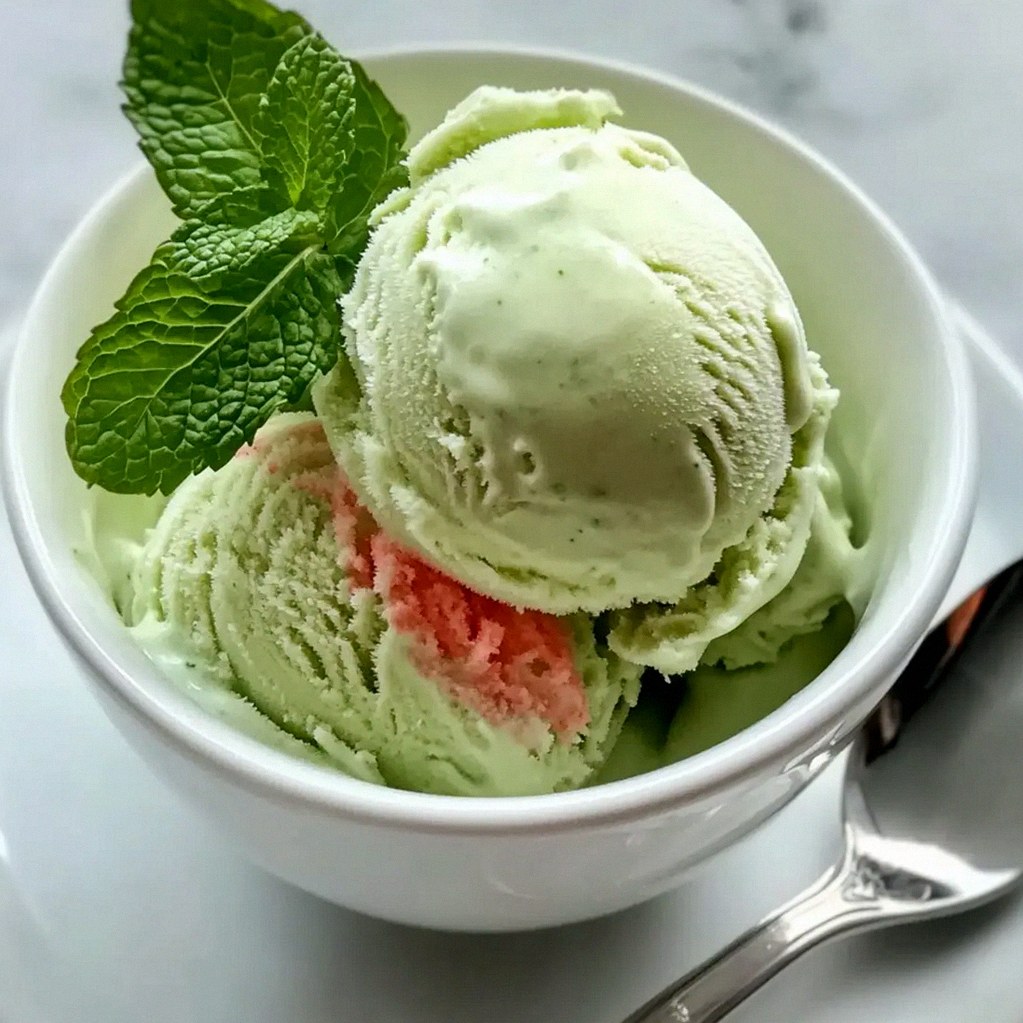 Frische Minze Eiscreme für heiße Sommertage – Schritt 2