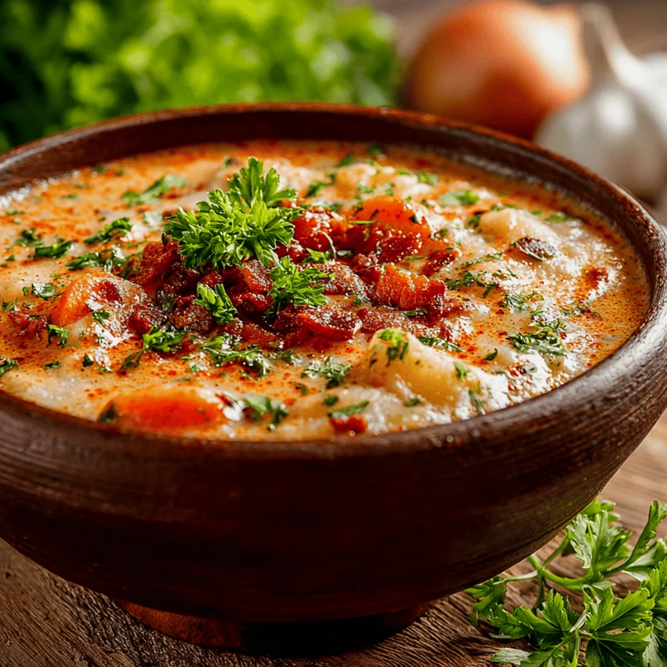Friss dich dumm Suppe – Schritt 1