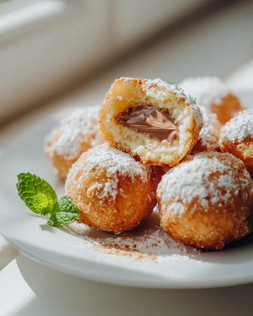 Gefüllte Quarkbällchen mit Nutella: Einfach, schnell & lecker! – Schritt 2
