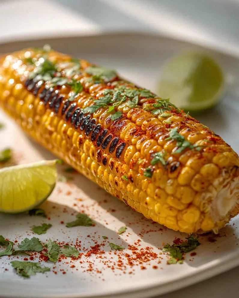 Gegrillter Maiskolben mit Chili-Limetten-Butter genießen!