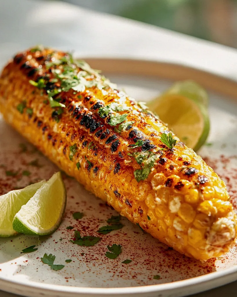 Gegrillter Maiskolben mit Chili-Limetten-Butter genießen! – Schritt 2