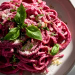 Gesunde Vegane Pink Pasta: Schnell, gesund & super lecker!