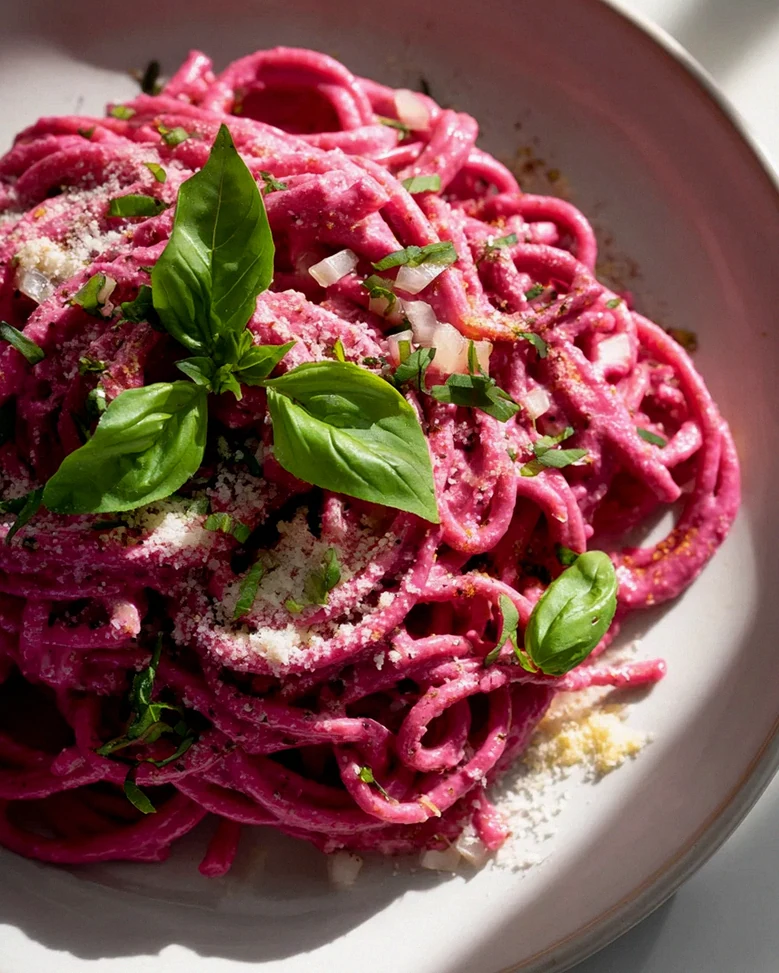 Gesunde Vegane Pink Pasta: Schnell, gesund & super lecker! – Schritt 1