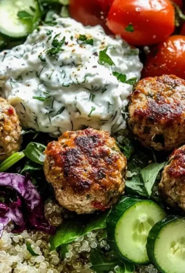 Griechische Putenfleischbällchen Schüsseln für jeden Tag