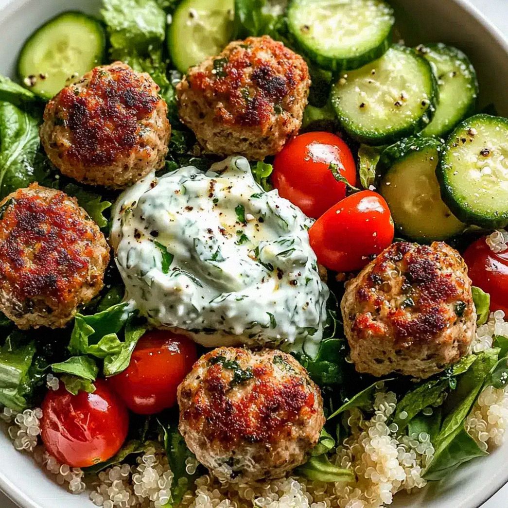 Griechische Putenfleischbällchen Schüsseln für jeden Tag – Schritt 1