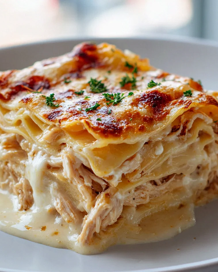 Hähnchen Alfredo Lasagne: Cremiger Genuss für Familie & Freunde – Schritt 1