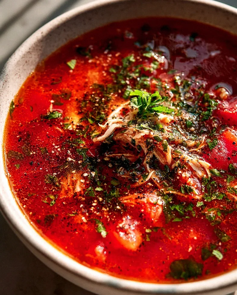Hähnchen-Tomaten-Kräutersuppe: Herzhaft & Aromatisch Genießen! – Schritt 1