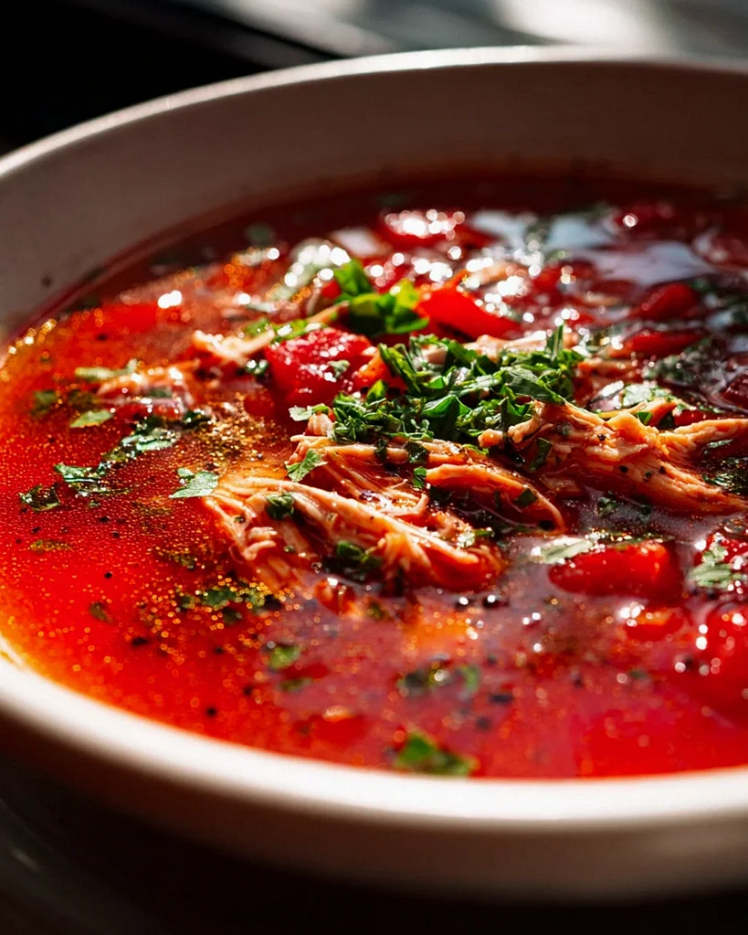 Hähnchen-Tomaten-Kräutersuppe: Herzhaft & Aromatisch Genießen! – Schritt 2