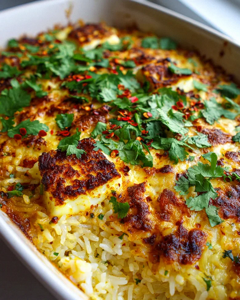 Halloumi Makhani Auflauf
