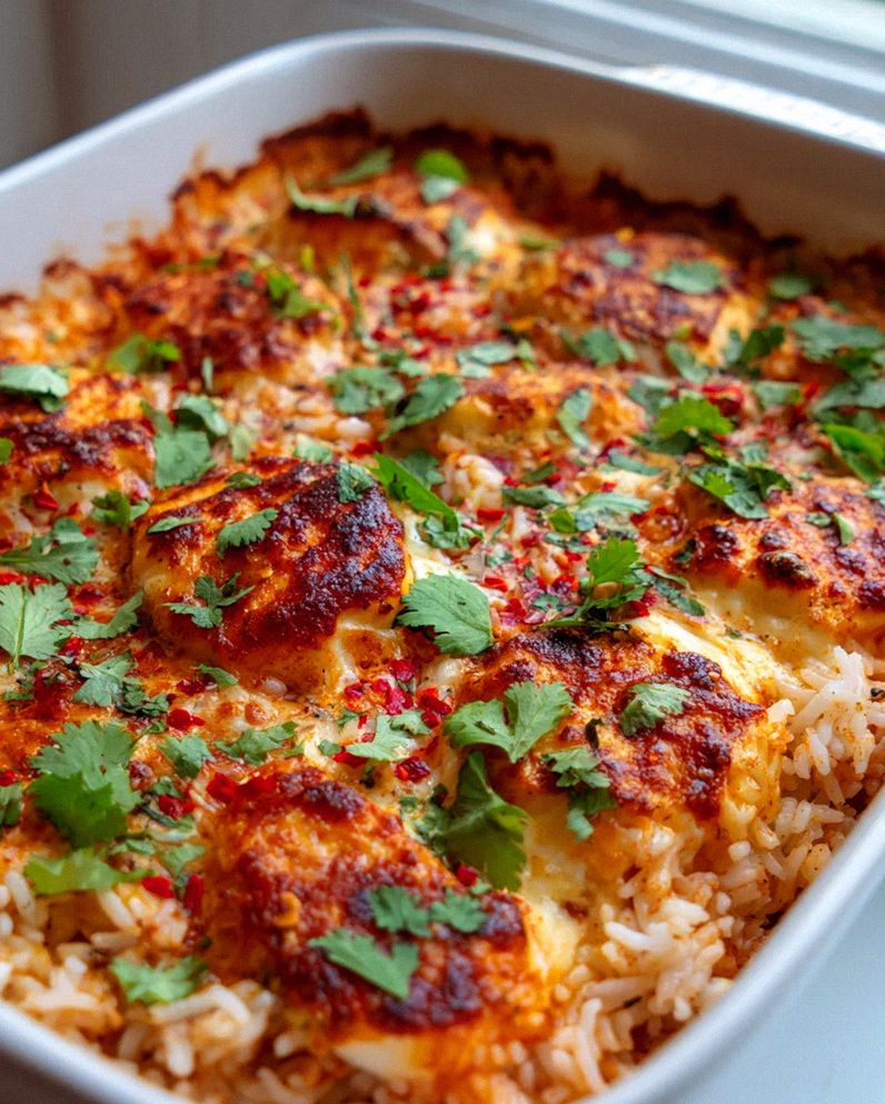 Halloumi Makhani Auflauf – Schritt 2