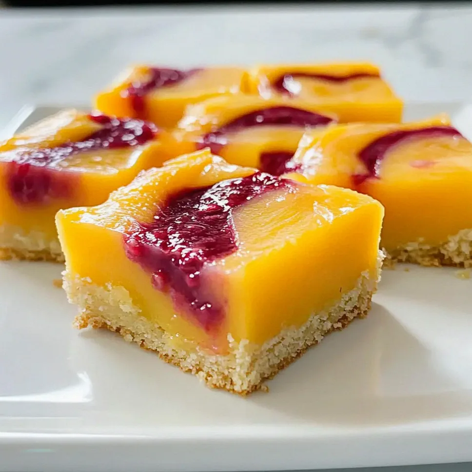 Himbeer-Mango-Riegel mit buttrigem Boden – Schritt 1