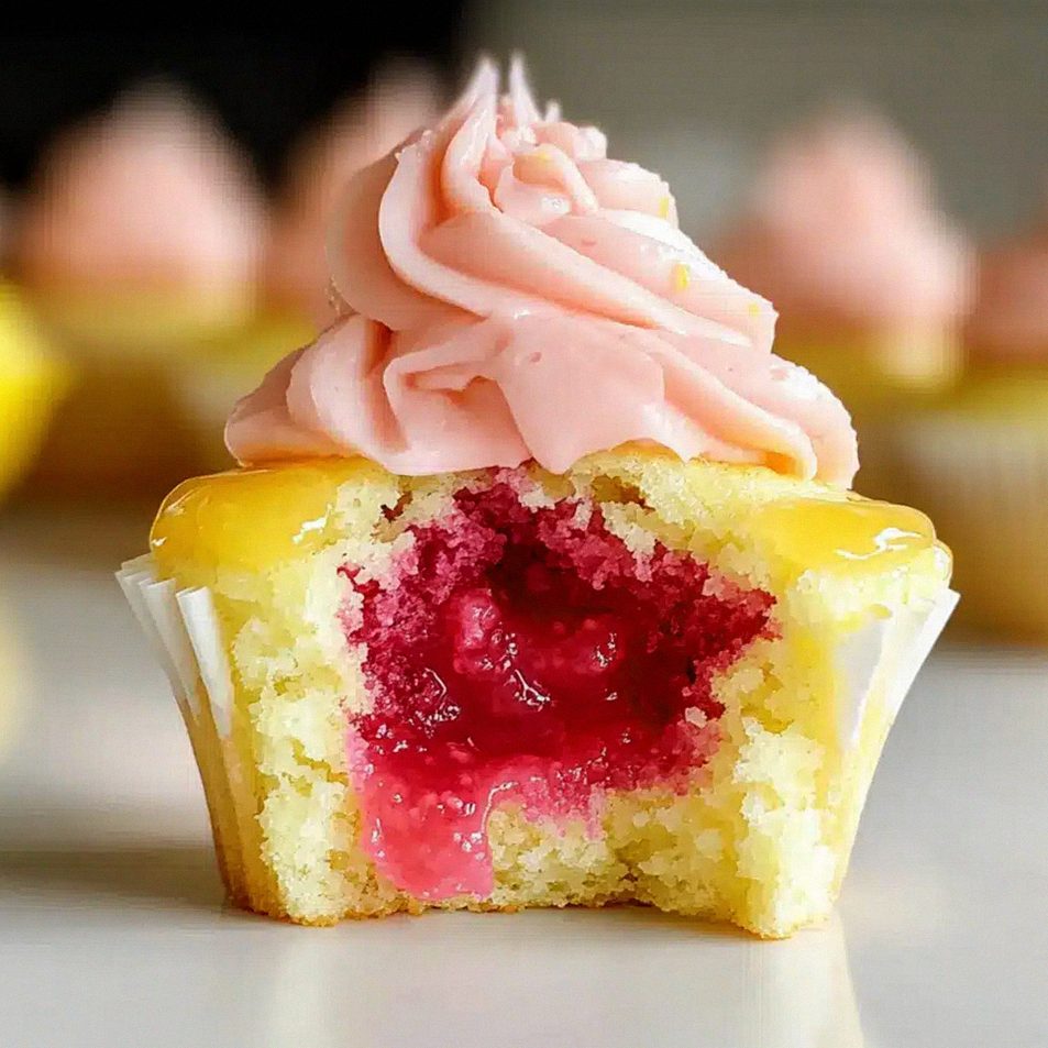 Himbeer-Zitronen-Muffins mit cremigem Topping – Schritt 2