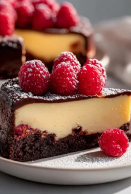 Himnon-Alkoholfreies Rinderbrühe Brownie Cheesecake: Ein Genuss!