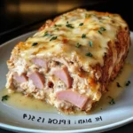 Hühnchen Cordon Bleu Hackbraten für Genuss ohne Reue