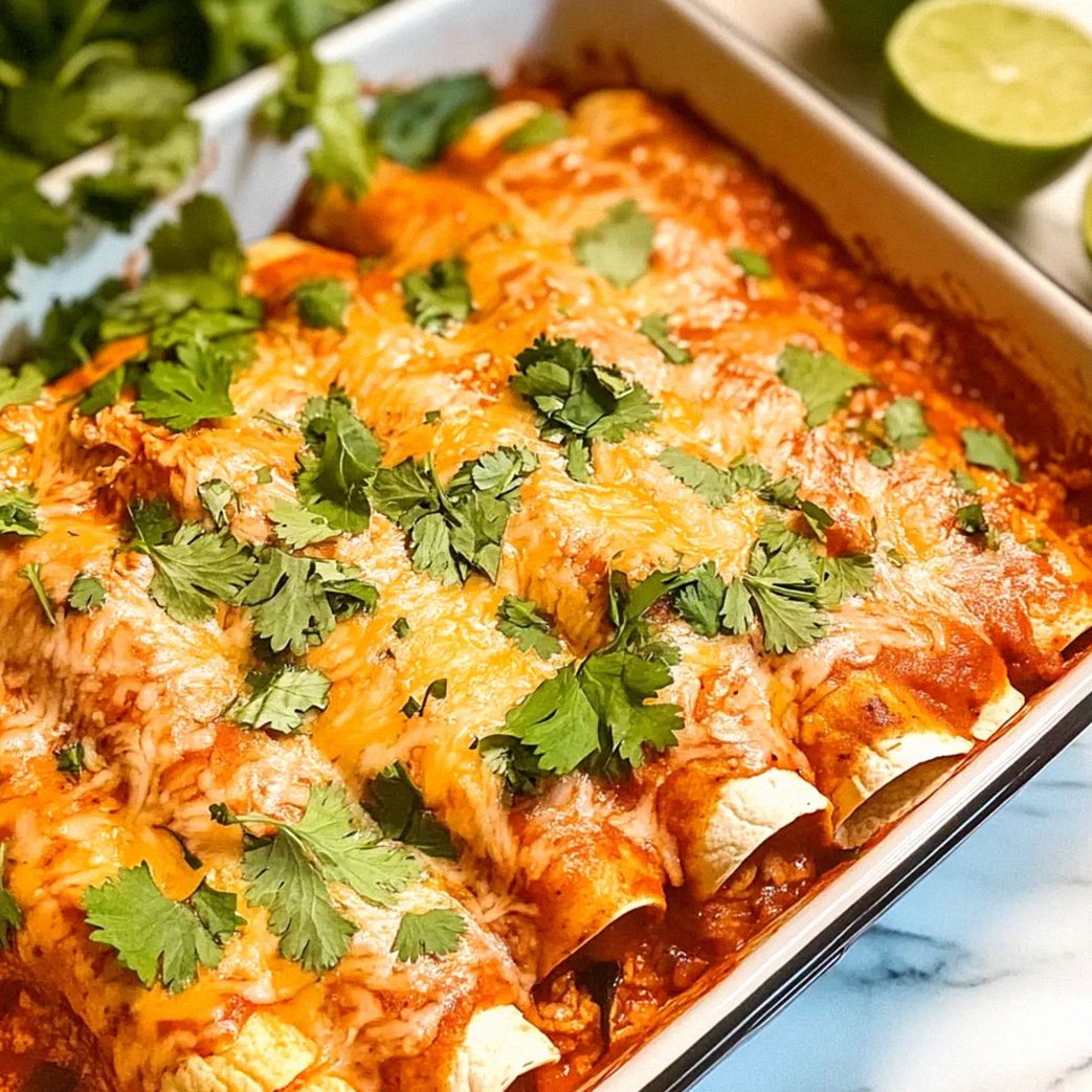 Hühnchen Slow Cooker Enchiladas - Schnelle & leckere Variante – Schritt 1