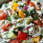 Hüttenkäse-Salat