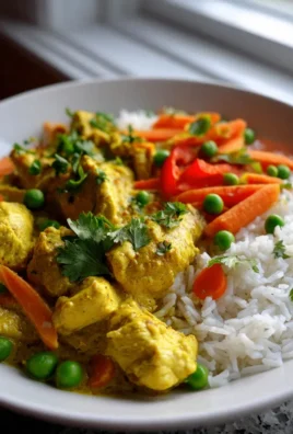 Klassischer Curry Reis mit Hähnchen & Gemüse – So lecker!