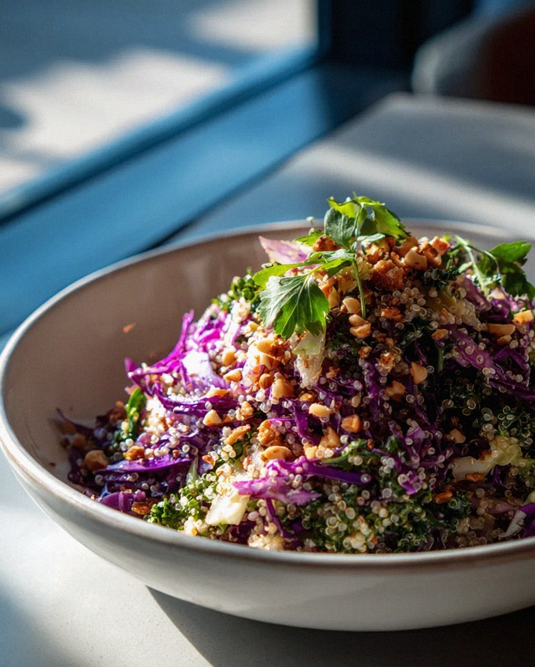 Knackige Krautsalat Bowl: Quinoa, Nüsse – Dein Power-Rezept – Schritt 1