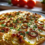 Knusprige Kartoffelpizza vom Blech: Schnell & unglaublich lecker