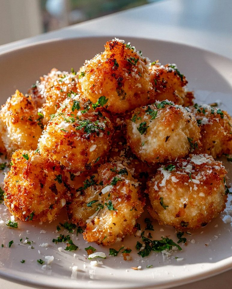 Knusprige Knoblauch Parmesan Blumenkohl Bites einfach gemacht – Schritt 2
