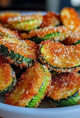 Knusprige Zucchini-Bites für gesunde Snacks