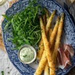 Knuspriger Parmesan Spargel aus dem Ofen