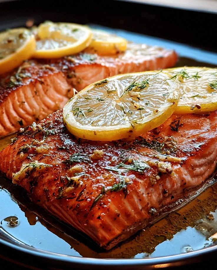 Köstliches und super saftiges Lachsfilet aus dem Ofen – Schritt 2