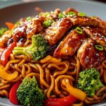 Leckere Chicken Teriyaki Nudeln - Einfaches Rezept genießen!