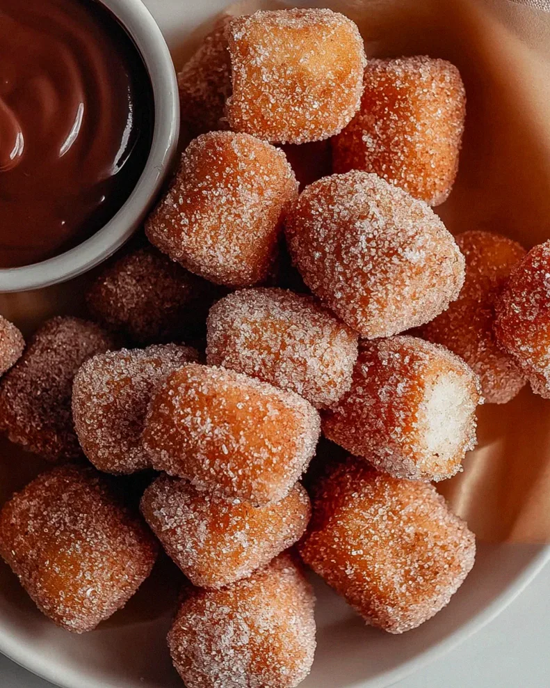 Leckere Churro Bites aus der Heißluftfritteuse Rezept
